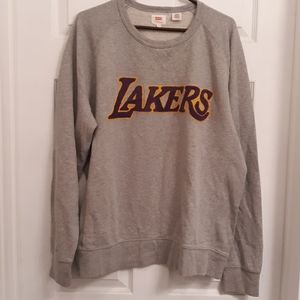 Levi's lakers sweatshirt.  Size xl